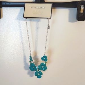 NWT Dana Buchman teal necklace